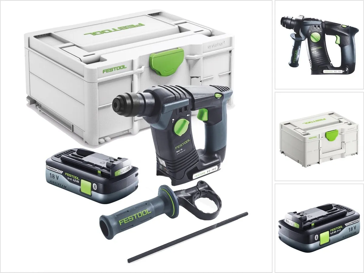 Festool BHC 18-Basic Accuklopboormachine 18V SDS Plus