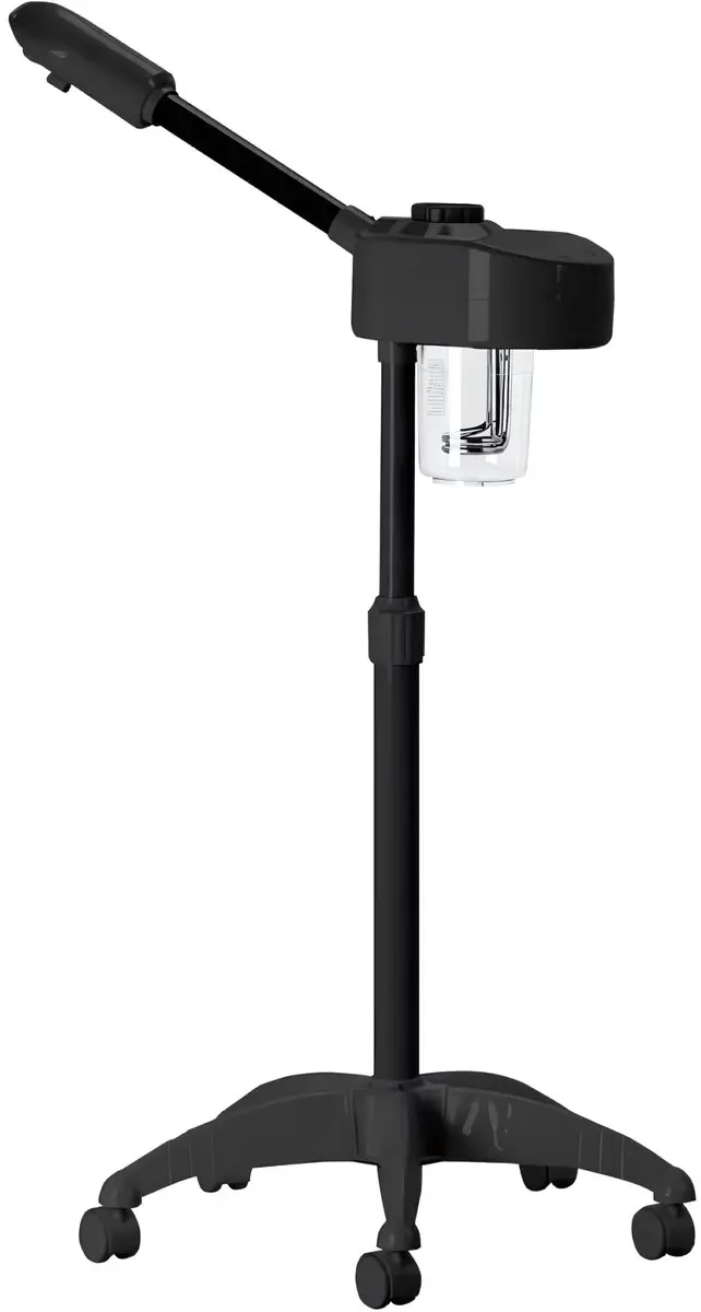 Guardian Beauty Gezichtsstomer - Met Lamp - Zwart