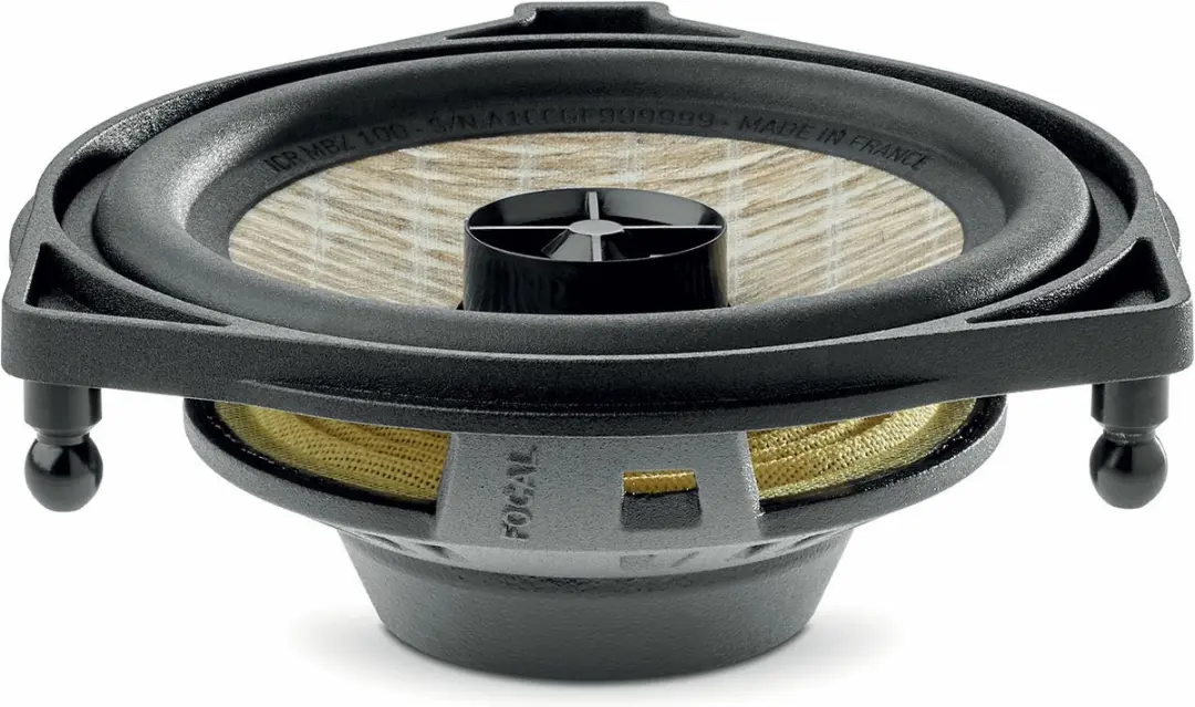 Focal ICR MBZ 100 Autospeakers - 10cm 2-Weg Coaxiaal - Zwart