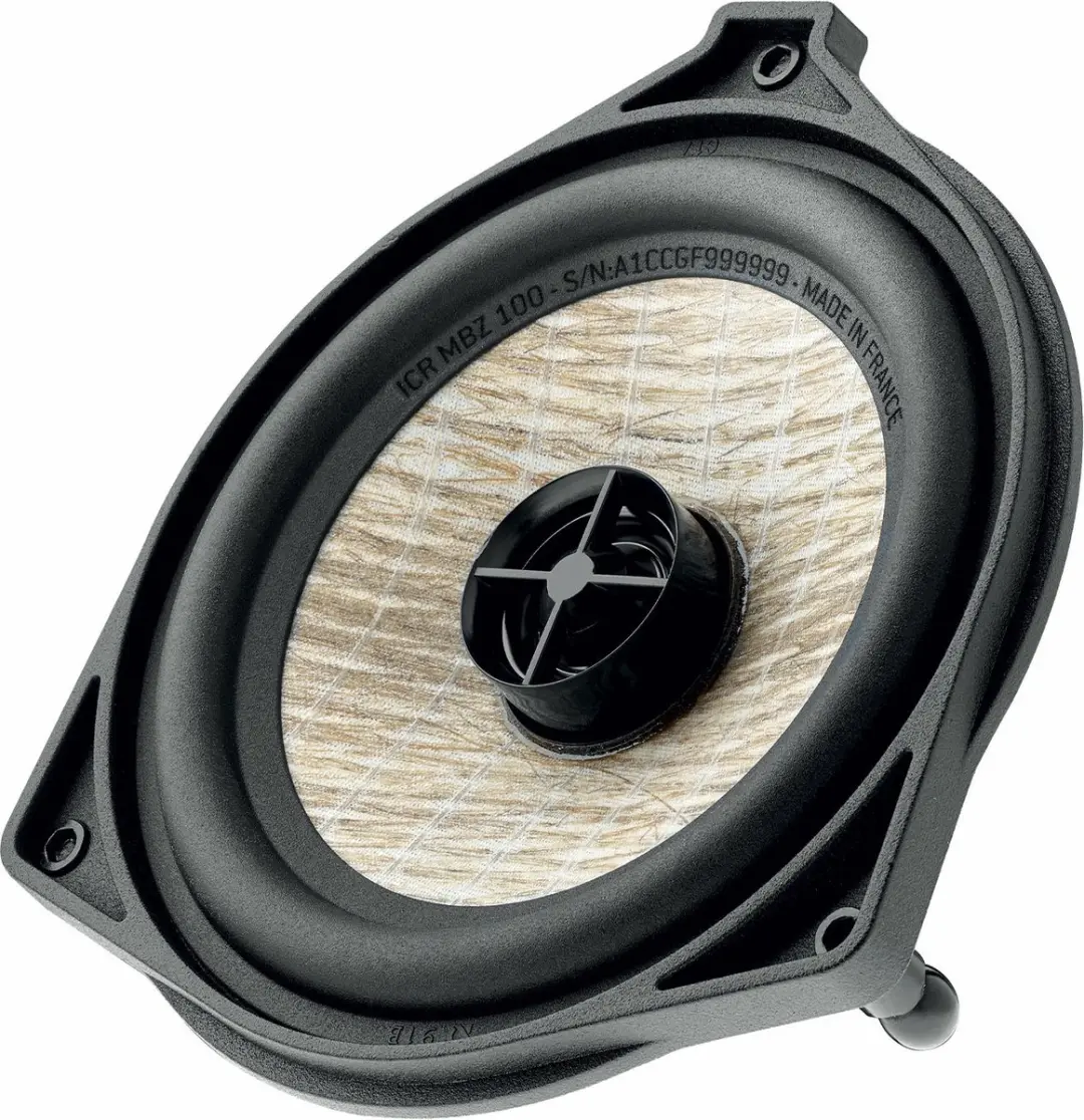 Focal ICR MBZ 100 Autospeakers - 10cm 2-Weg Coaxiaal - Zwart