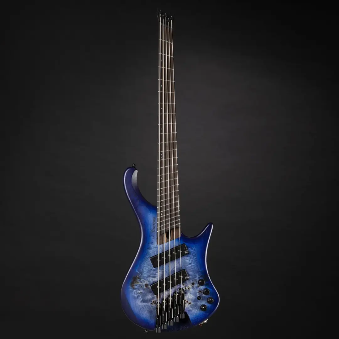 Ibanez EHB1505MS Elektrische Basgitaar - 5 Snaren - 24 Frets - Pacific Blue Burst