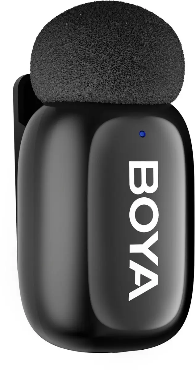 Boya Mini-12 MINI-12 2.4GHz Draadloos Microfoonsysteem - 2 Zenders + Ontvangers - Black - afbeelding 6 van 6