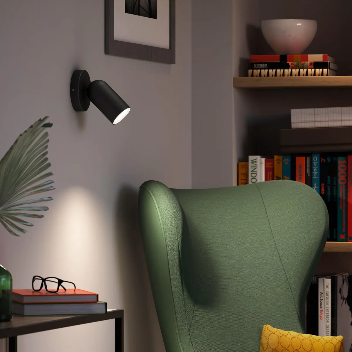Philips Hue Pongee Opbouwspot GU10 - Zwart - afbeelding 6 van 6
