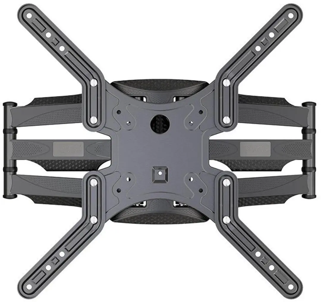 Gembird WM-60ST-01 Dubbelarm TV Muurbeugel 32-60" - 35kg - Zwart