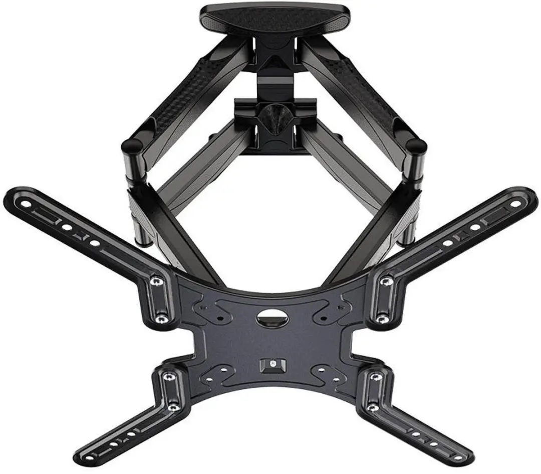 Gembird WM-60ST-01 Dubbelarm TV Muurbeugel 32-60" - 35kg - Zwart - afbeelding 6 van 6