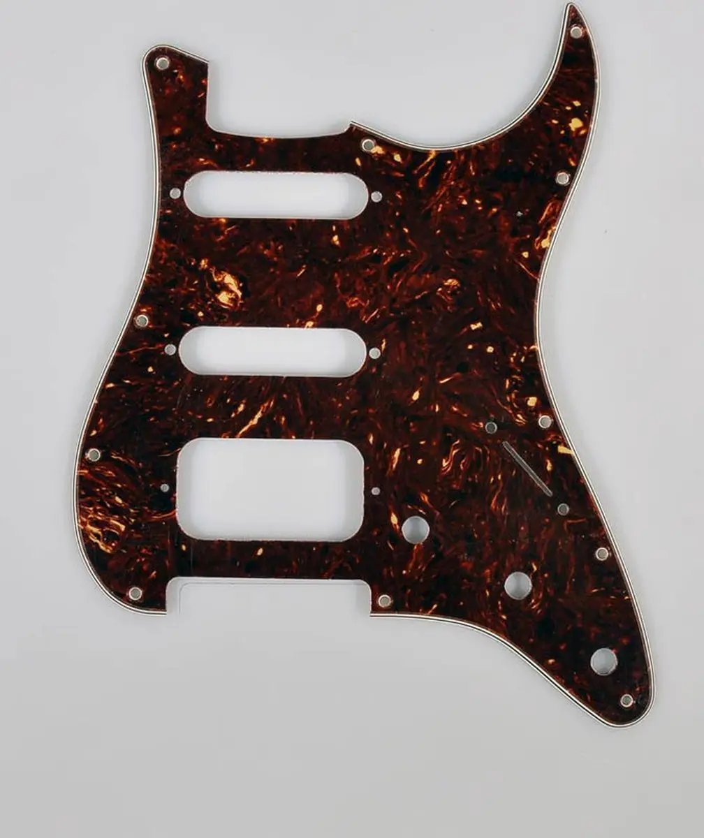 Fender Standard Strat HSS Pickguard 4-laags Tortoise Shell