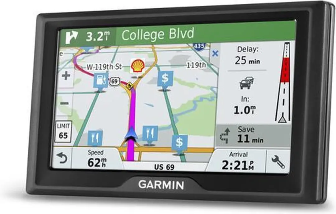 Garmin DriveSmart 61 LMT-S Navigatiesysteem - Zwart - afbeelding 6 van 6