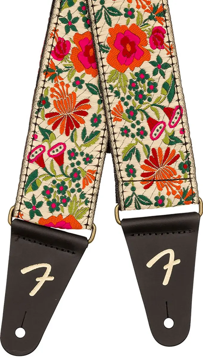 Fender Mosaic Jacquard Gitaarband - Crème