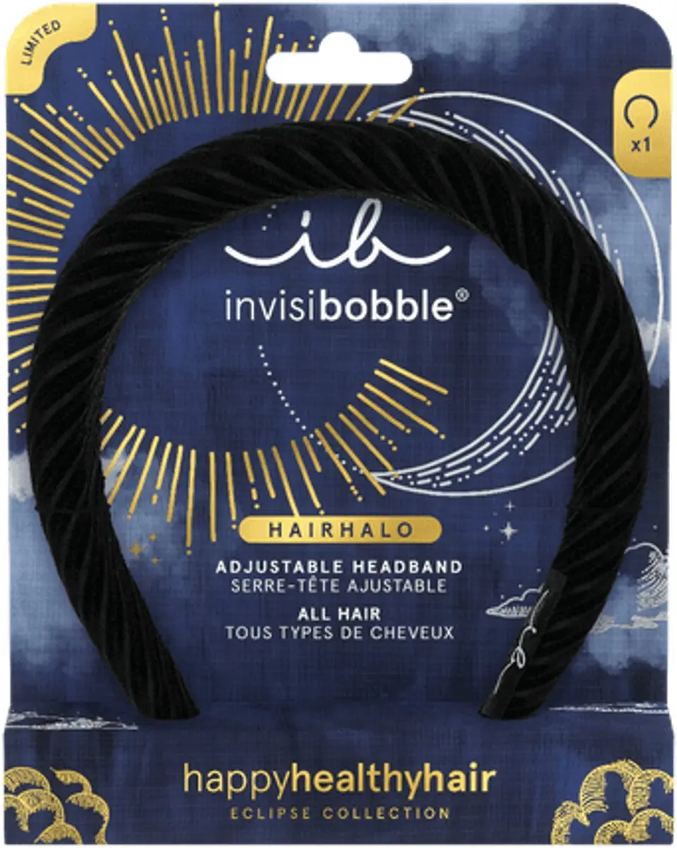 Invisibobble Hairhalo Midnight Ring