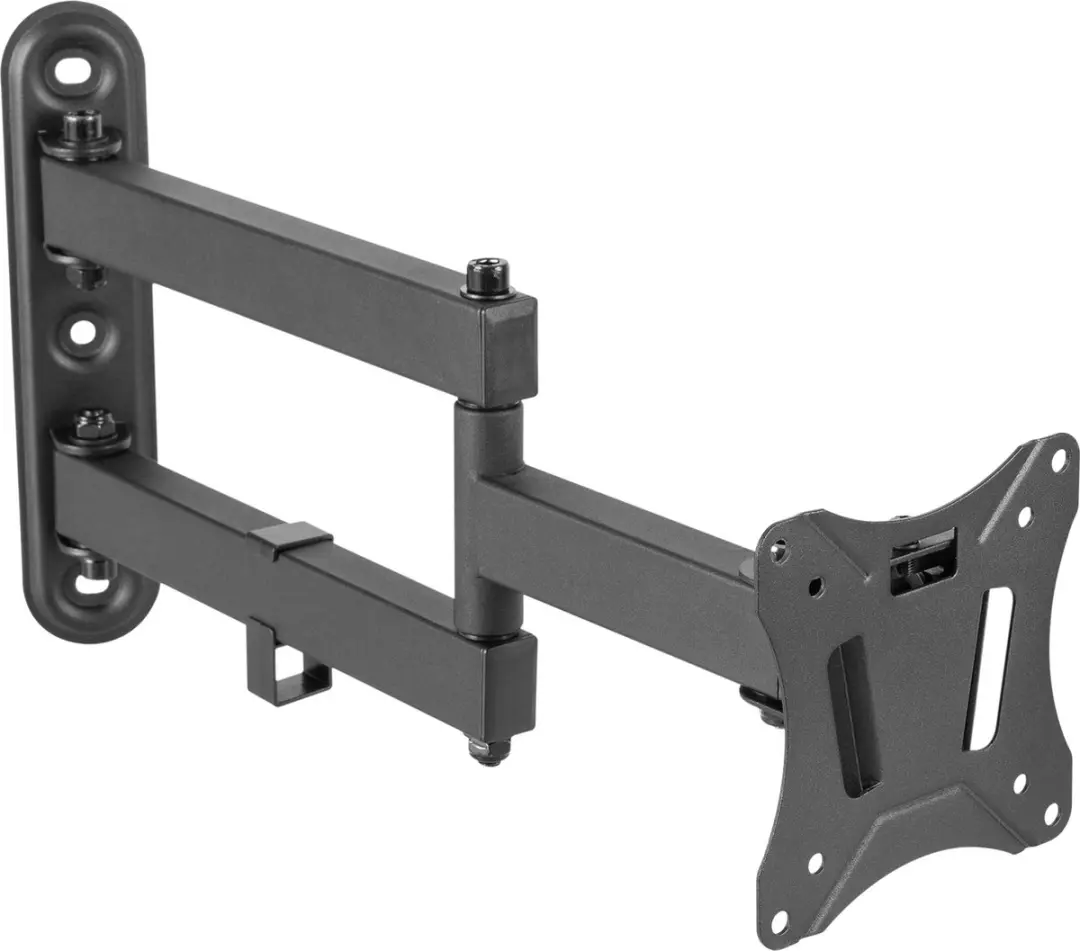 Deltaco ARM-0251 TV Beugel - Kantelbaar Draaibaar 25kg - Zwart