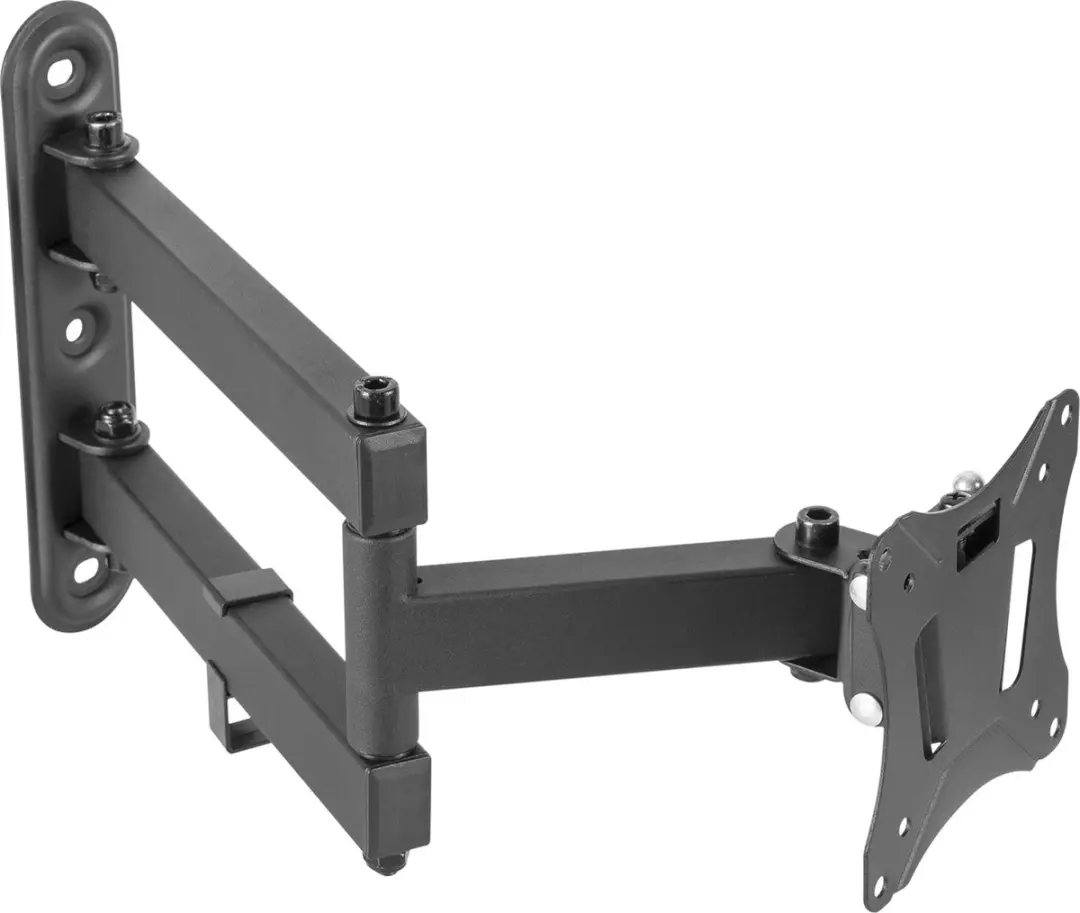 Deltaco ARM-0251 TV Beugel - Kantelbaar Draaibaar 25kg - Zwart