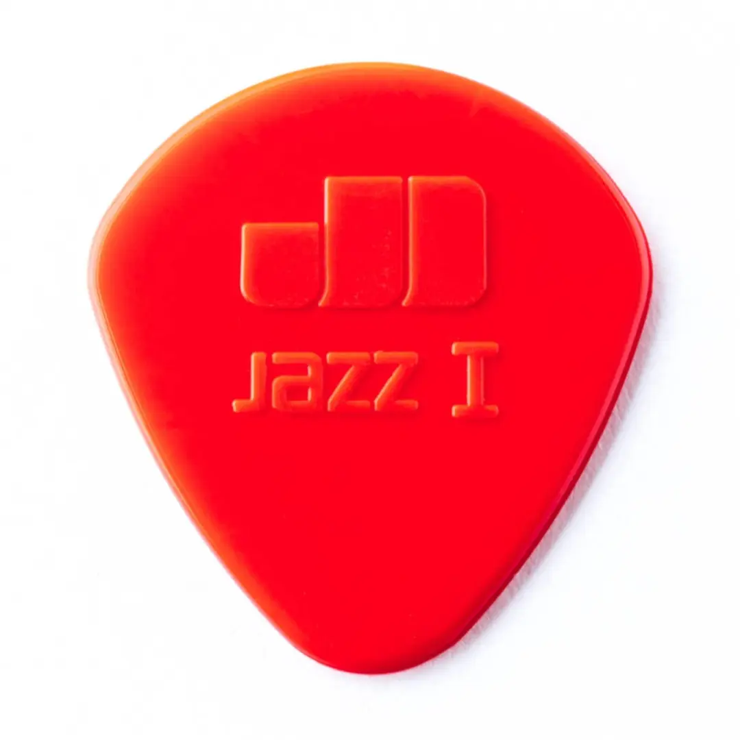 Dunlop Jazz I Plectrumset 6 Stuks - 1,10mm - Rood