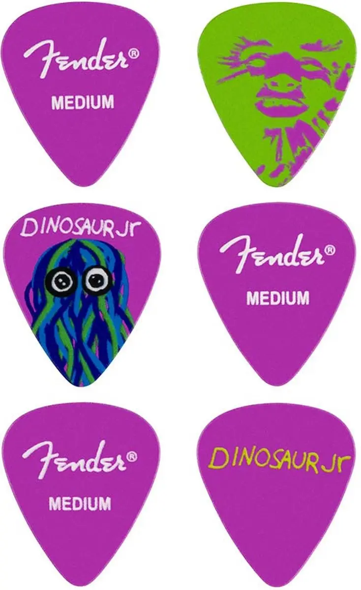 Fender J. Mascis Dinosaur Jr. Plectrumblik - 6 Medium