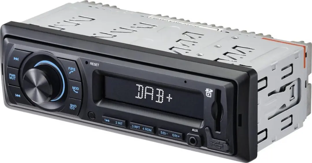 Renkforce RF-4746690 Autoradio DAB+ Bluetooth - Enkel DIN - Zwart