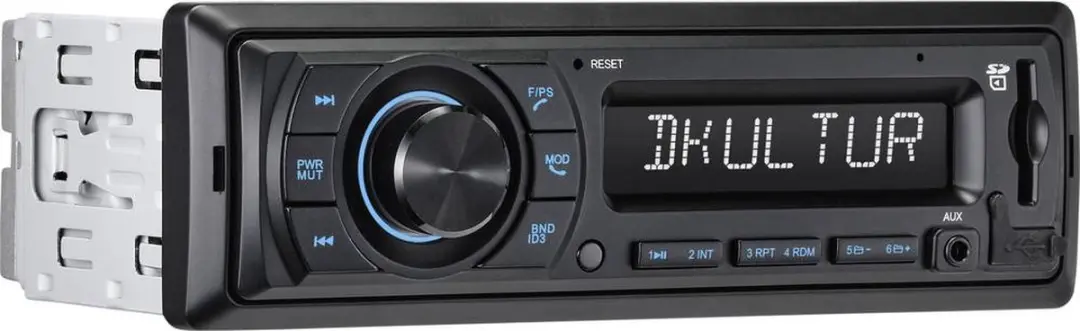 Renkforce RF-4746690 Autoradio DAB+ Bluetooth - Enkel DIN - Zwart