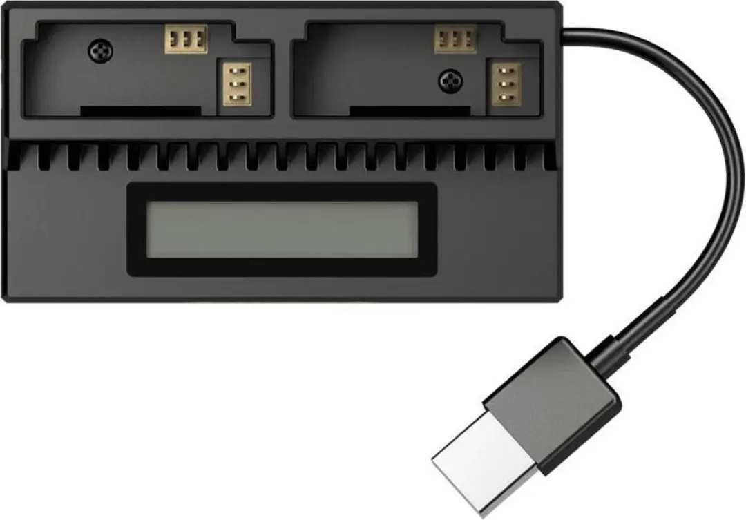 Nitecore UGP4 Camera Batterijlader - GoPro 3/4 - 2x Uitgang - Geel/Zwart