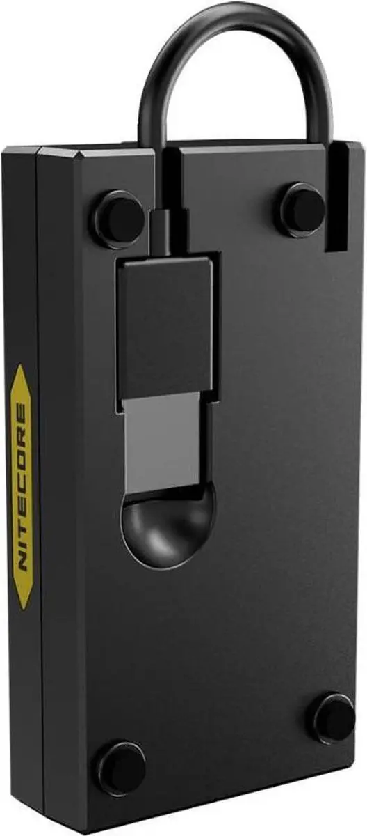 Nitecore UGP4 Camera Batterijlader - GoPro 3/4 - 2x Uitgang - Geel/Zwart