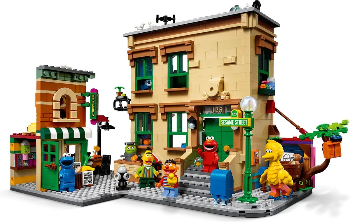 LEGO Ideas 21324 Sesame Street - 5 Minifiguren