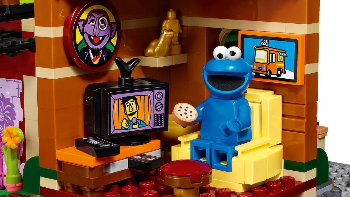 LEGO Ideas 21324 Sesame Street - 5 Minifiguren