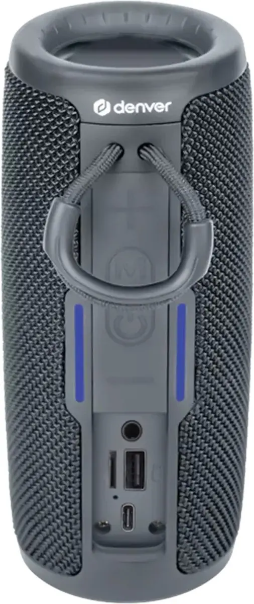 Denver BTV150 Draadloze Bluetooth Speaker - 100W - Grijs - afbeelding 6 van 6