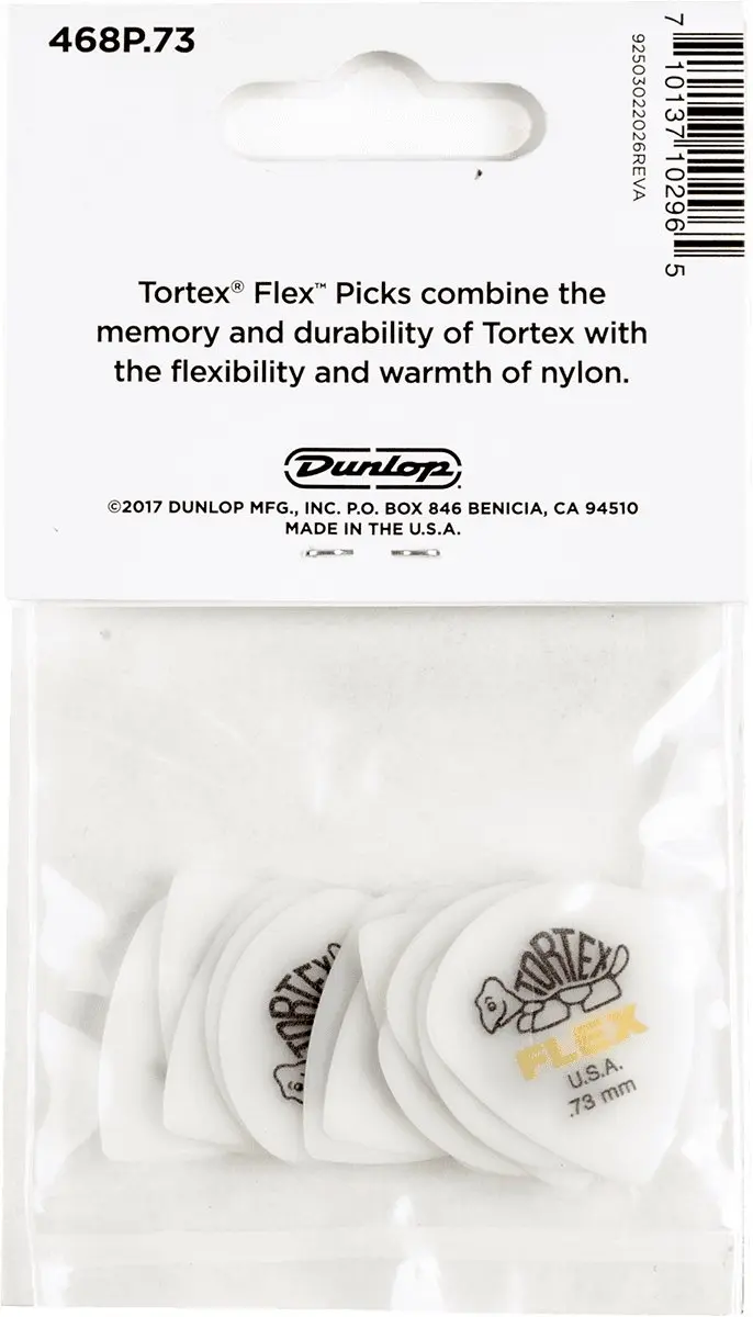 Dunlop Flex Jazz III Plectrum 0.73mm - 12 Stuks