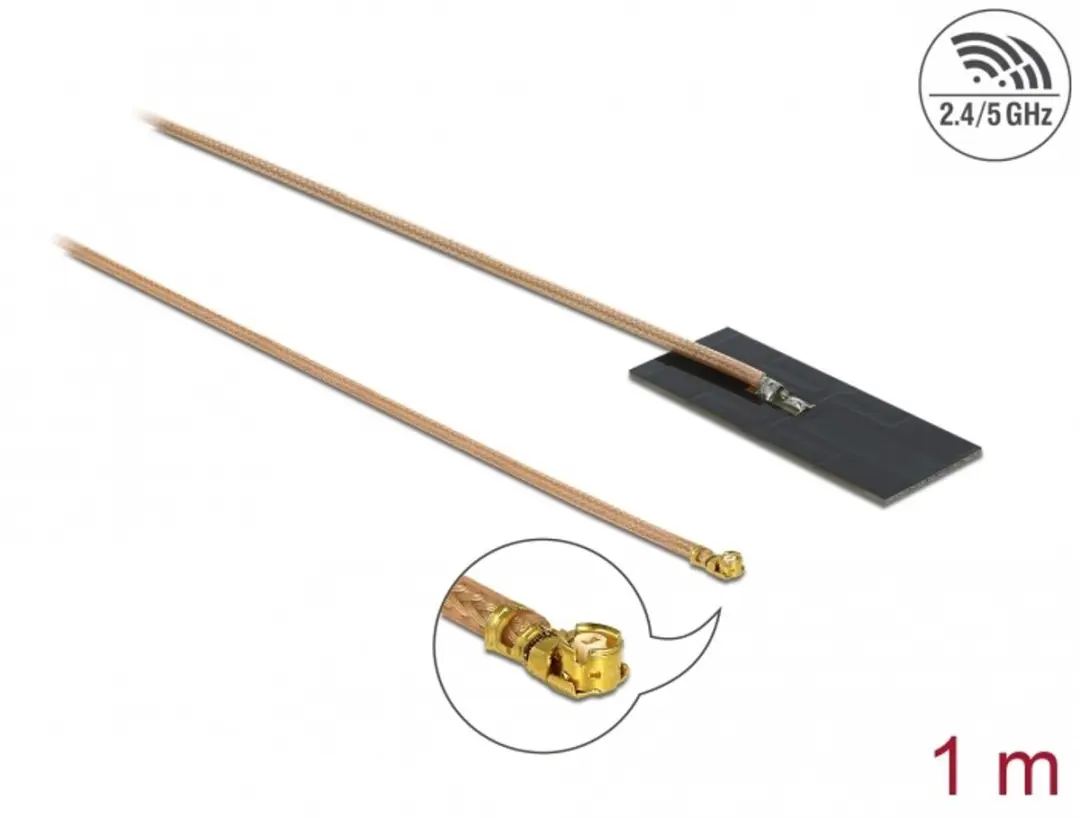 Delock WLAN Antenne I-PEX MHF I 12609