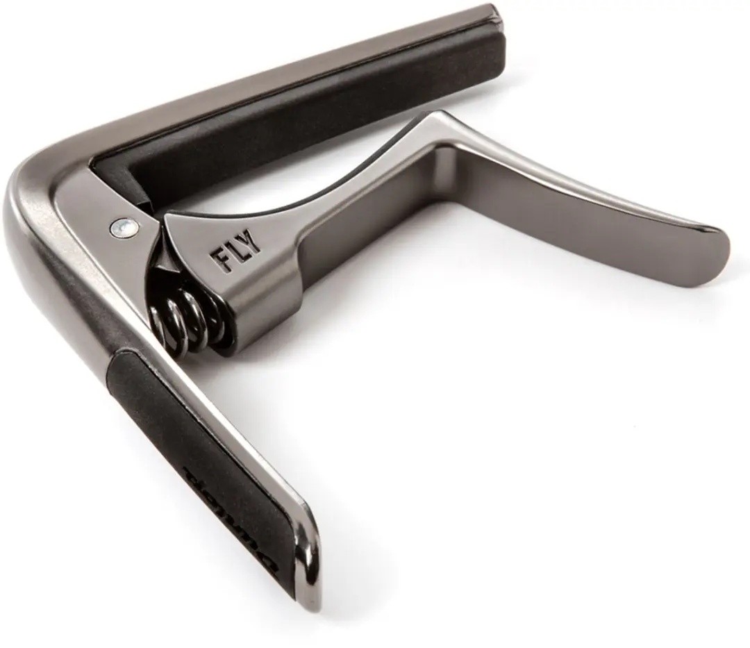 Dunlop 63CGM Trigger Fly Capo - Staalsnaar - Aluminium/Gun Metal