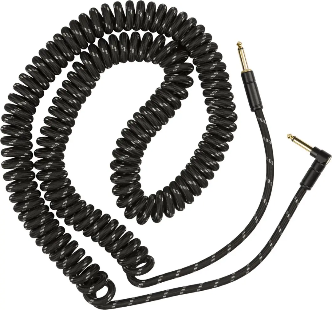Fender Deluxe Spiraalkabelgitaar 9m - Zwart