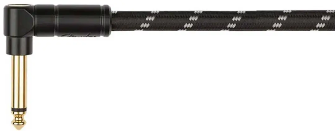 Fender Deluxe Spiraalkabelgitaar 9m - Zwart