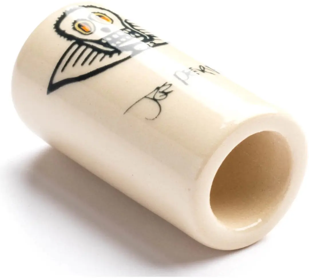Dunlop 256 Joe Perry Mudslide Medium Wall Short Slide - Beige/Geel/Zwart