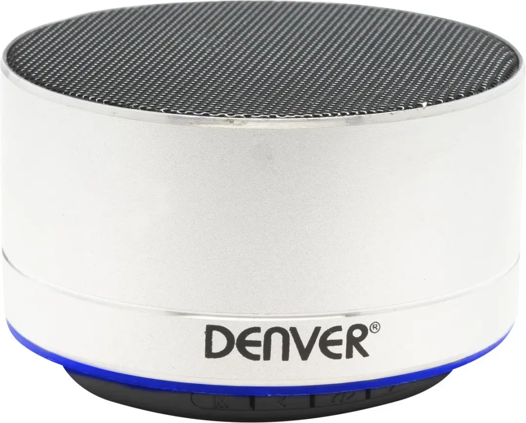 Denver BTS-32 Draadloze Bluetooth Speaker - Zilver