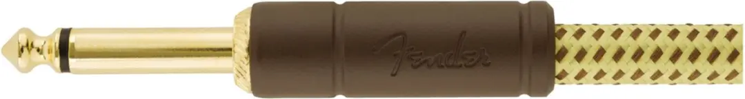 Fender Deluxe Series Instrumentenkabel 3m - Geel