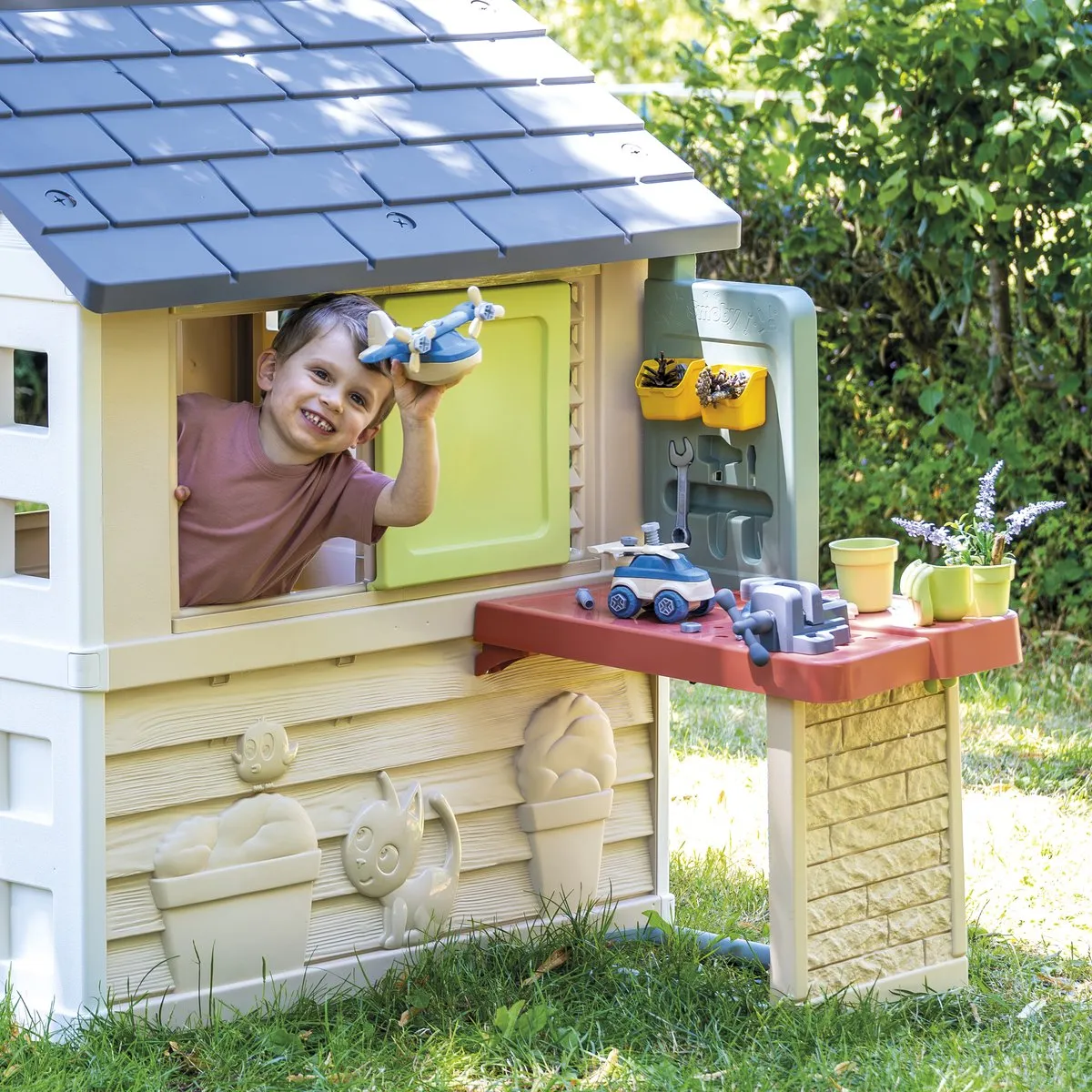 Smoby DHZ Werkbank Speeltoestel Multicolor - 39 Accessoires
