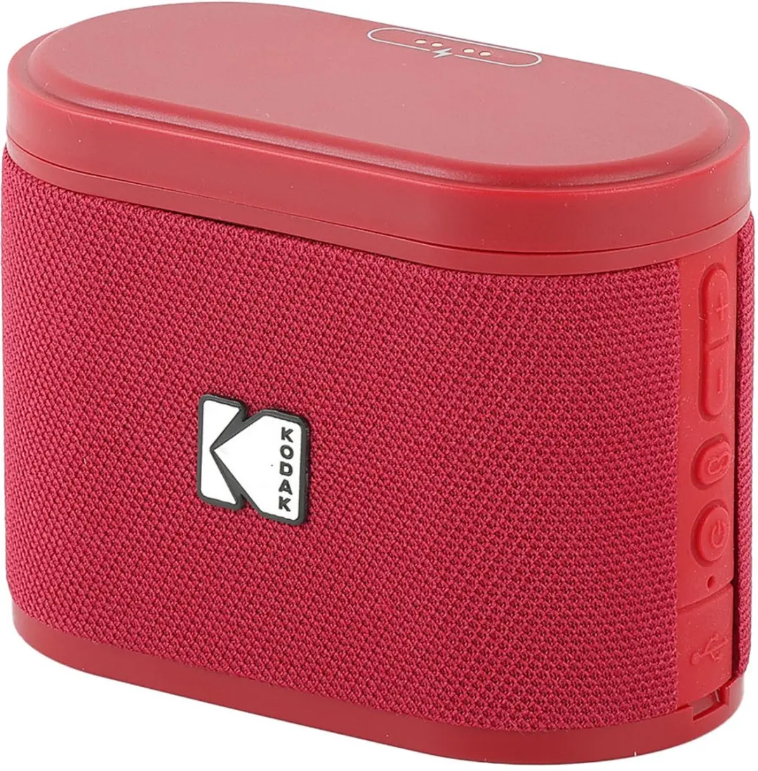 Kodak SoundBrix SBRIX Bluetooth Speaker - 5W - Rood