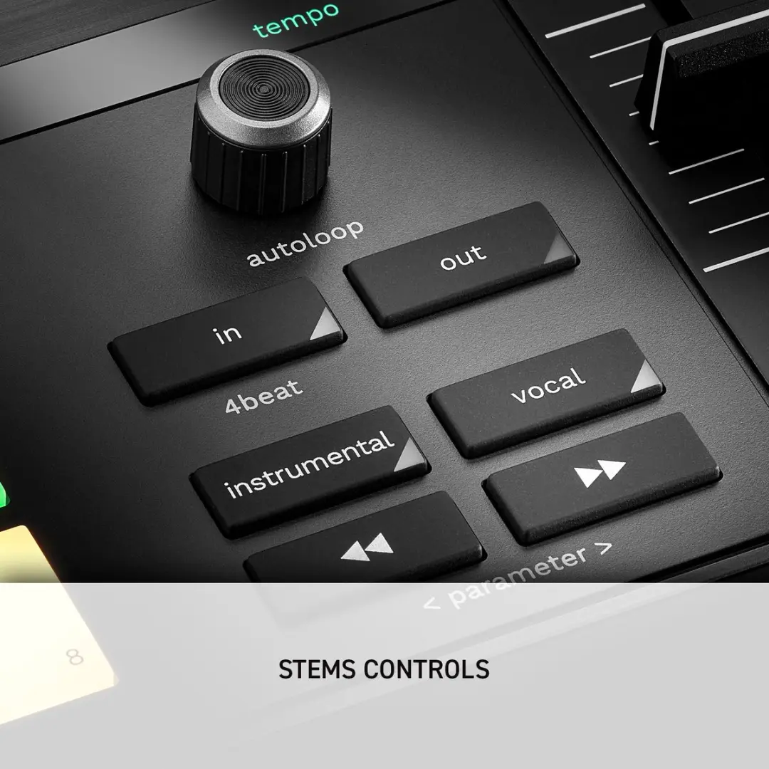 Hercules DJControl Inpulse T7 DJ Controller - 2 Kanalen - 16 RGB Pads - Zwart