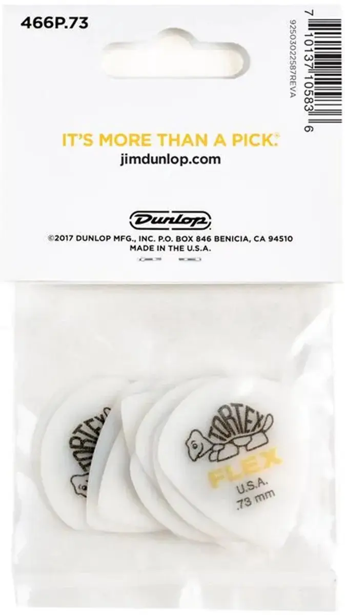 Dunlop Flex Jazz III XL Plectrum 0.73mm - 12 Stuks