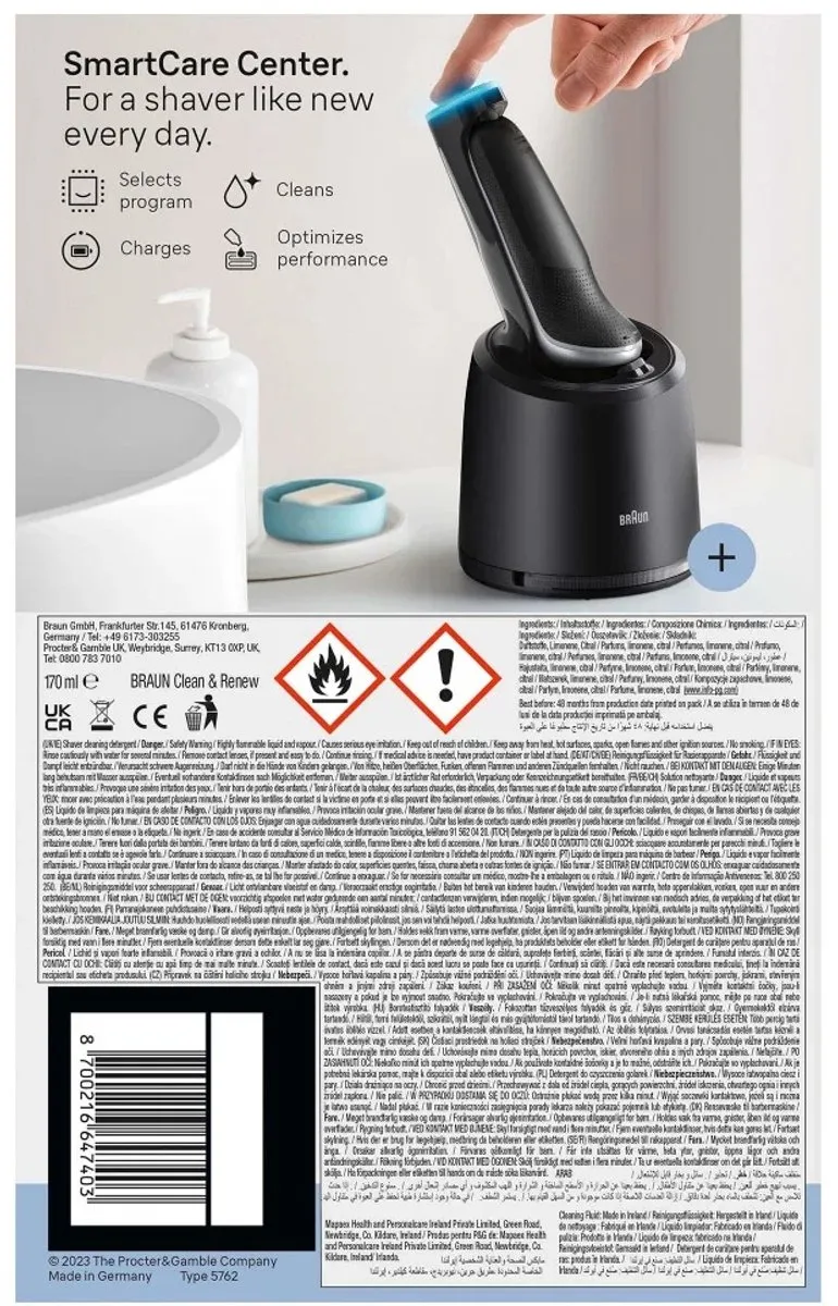 Braun Series 6 62-S7650cc Scheerapparaat - 3 Mesjes - afbeelding 6 van 6