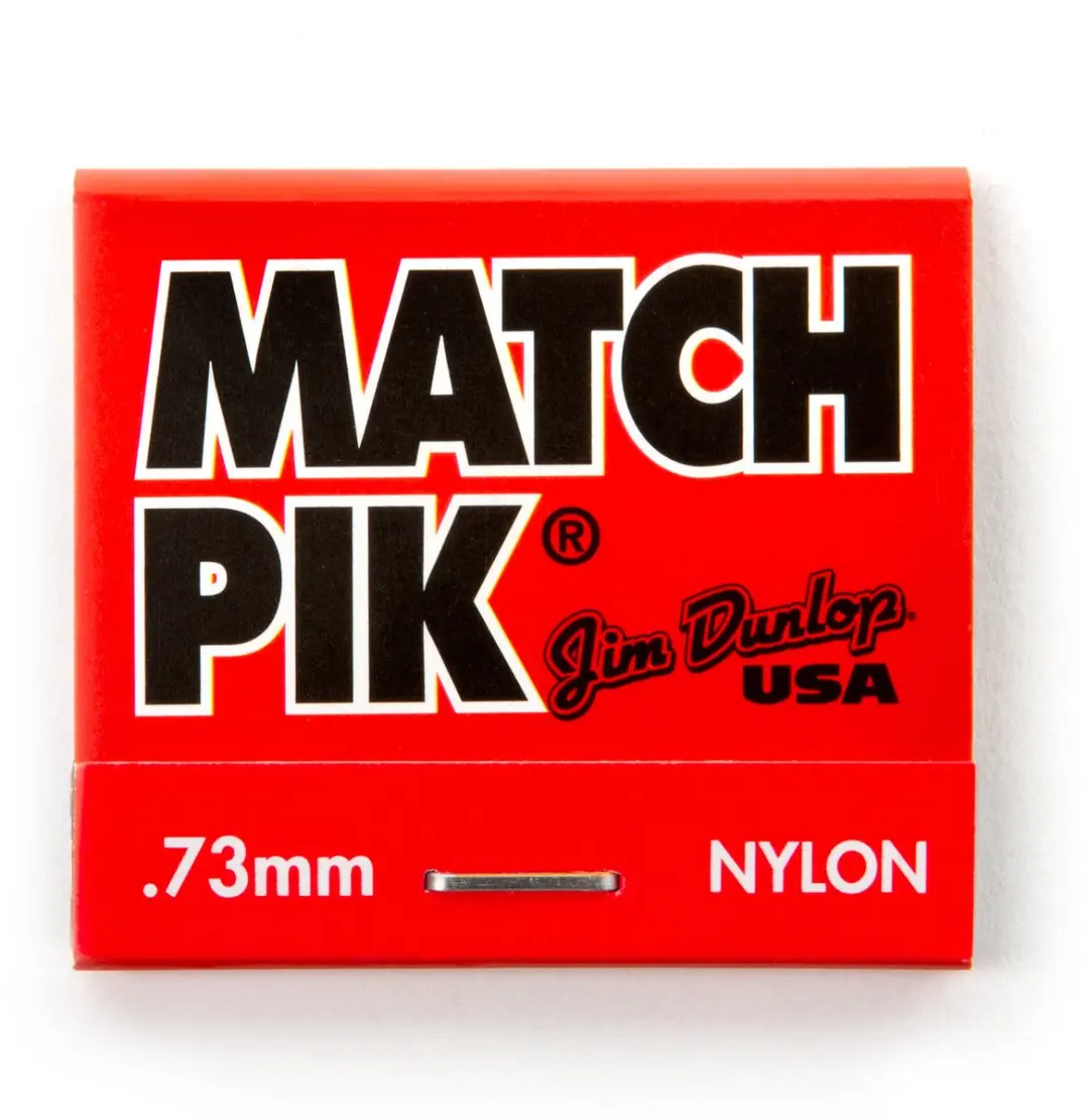 Dunlop Nylon Plectrums 0,73mm - 6 Stuks
