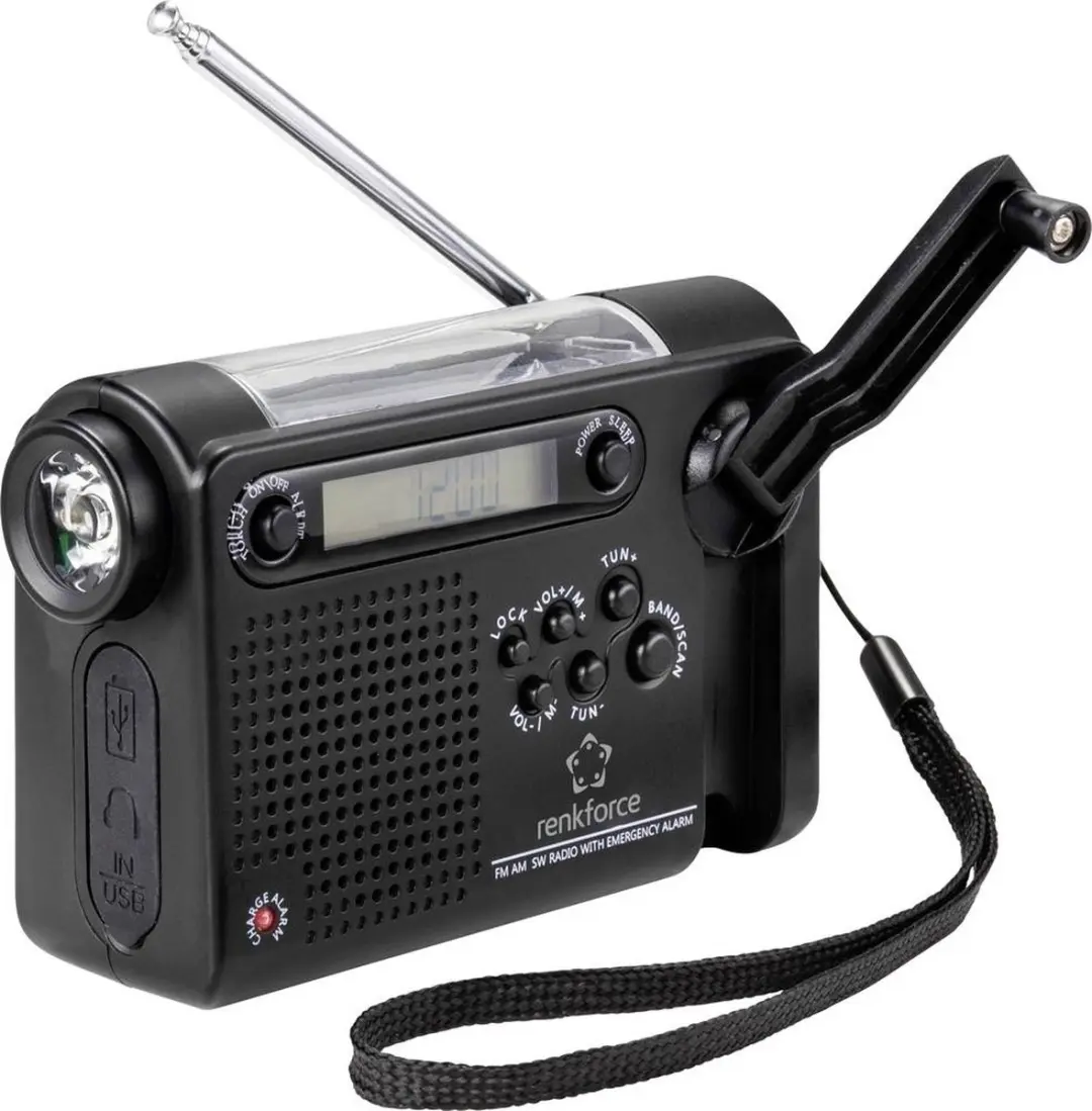 Renkforce RF-4694806 Transistorradio VHF/FM/MW/KW