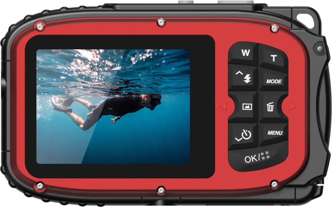 AgfaPhoto Realishot WP6000RD Compactcamera - 18MP - Rood