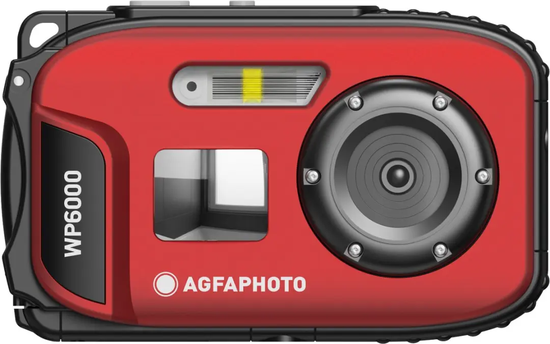 AgfaPhoto Realishot WP6000RD Compactcamera - 18MP - Rood - afbeelding 6 van 6