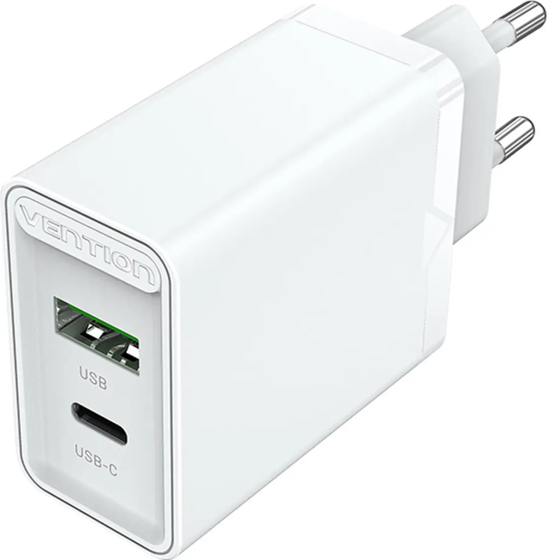 Vention FBBW0-EU 20W USB-C Snellader - Wit