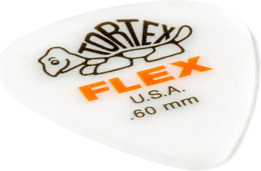 Dunlop Tortex Flex Standard Plectrum 0.60mm - 12 Stuks