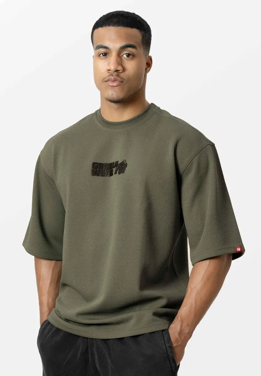 Gorilla Wear Idaho Oversized Waffel T-shirt 3XL