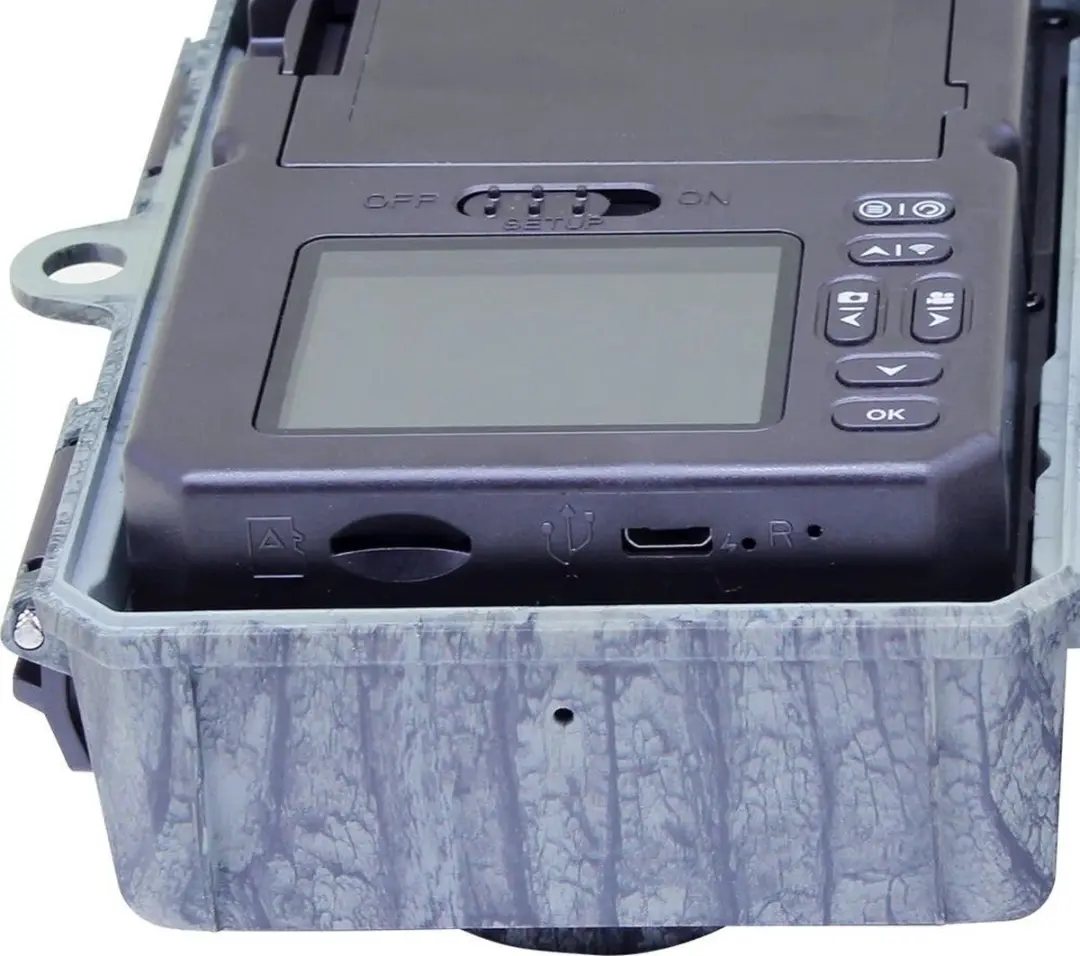 Camouflage EZ-Solar Wildcamera 4K Nachtzicht - 46MP - 128GB - Camouflage