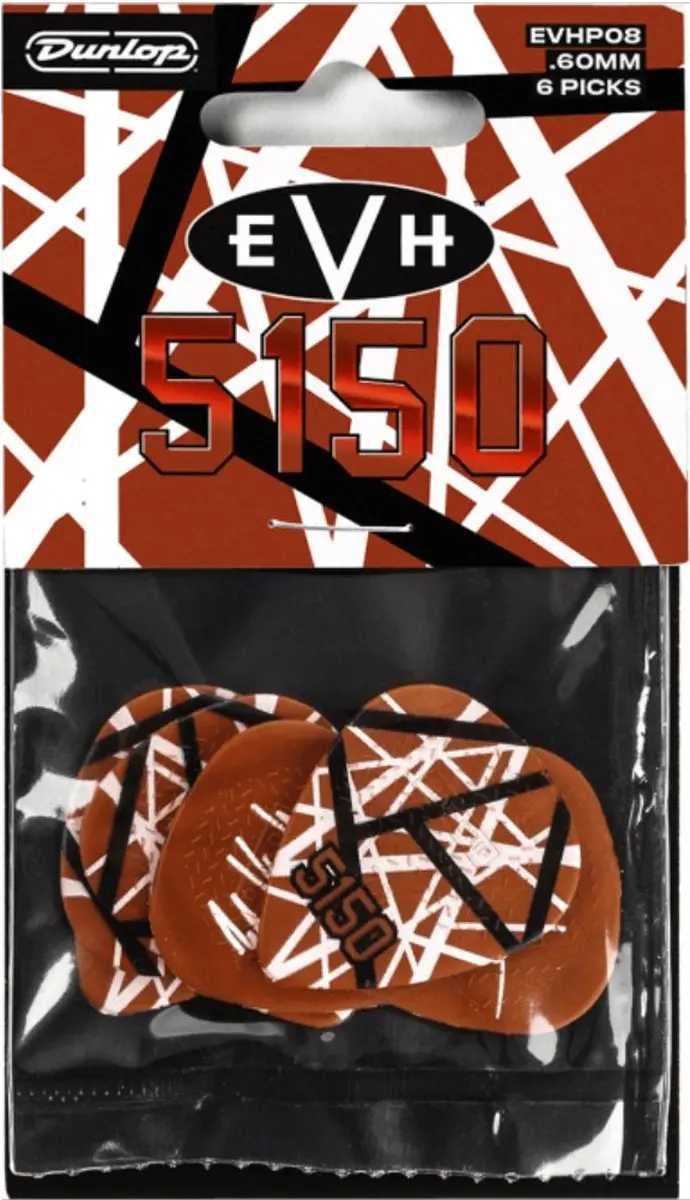 Dunlop Eddie Van Halen 5150 Max Grip Plectrum 0.60mm