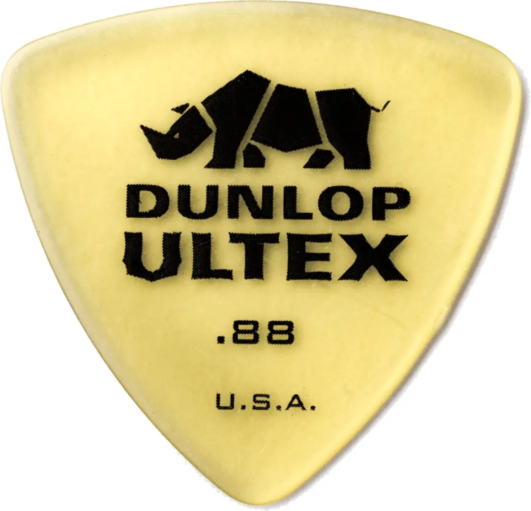 Dunlop Ultex Driehoekplectrum 0,88mm - Geel