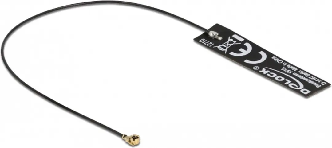Delock GNSS Antenne 12710 - I-Pex MHF - Zwart - afbeelding 2 van 2