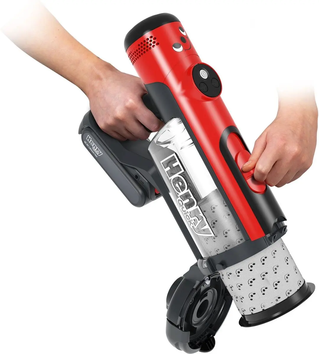 Numatic Henry Quick HEN100R Draadloze Stofzuiger - Rood