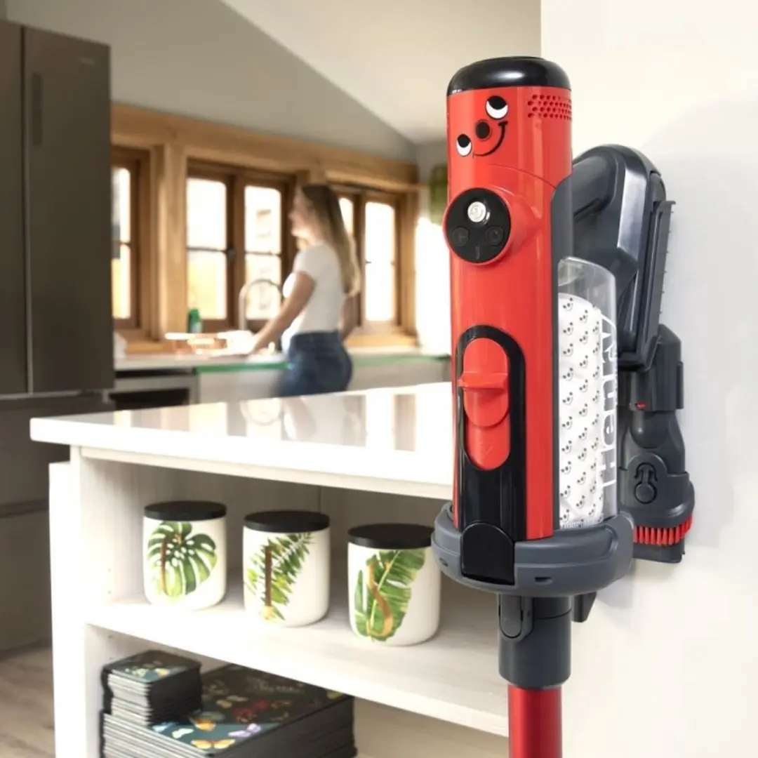 Numatic Henry Quick HEN100R Draadloze Stofzuiger - Rood - afbeelding 6 van 6